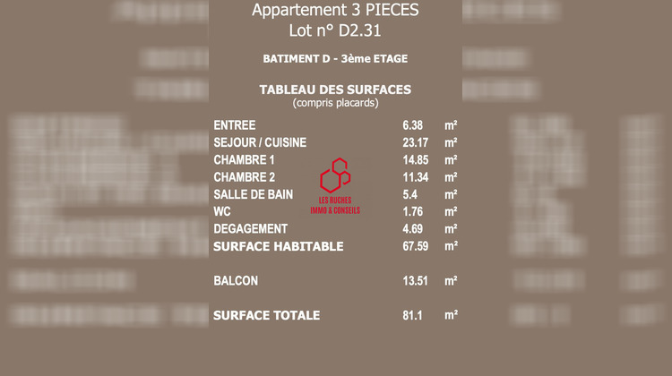 Ma-Cabane - Vente Appartement Bussy-Saint-Georges, 67 m²