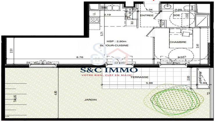 Ma-Cabane - Vente Appartement Bussy-Saint-Georges, 51 m²