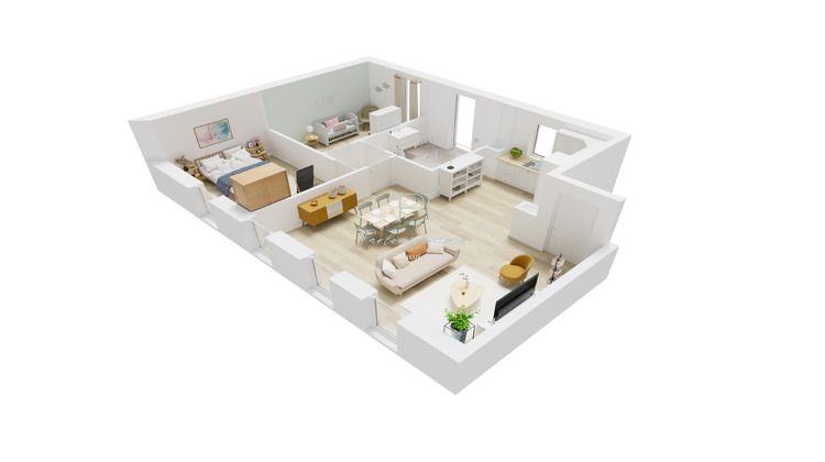 Ma-Cabane - Vente Appartement Cachan, 64 m²