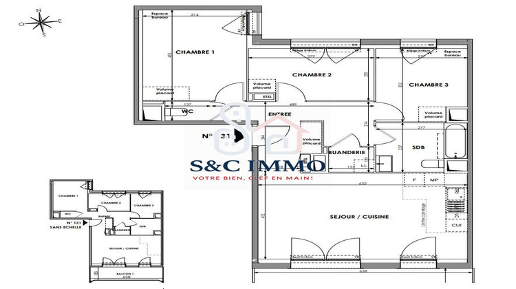 Ma-Cabane - Vente Appartement Cachan, 77 m²
