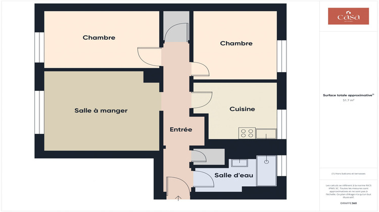 Ma-Cabane - Vente Appartement Caen, 53 m²