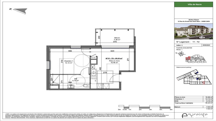 Ma-Cabane - Vente Appartement Caen, 35 m²