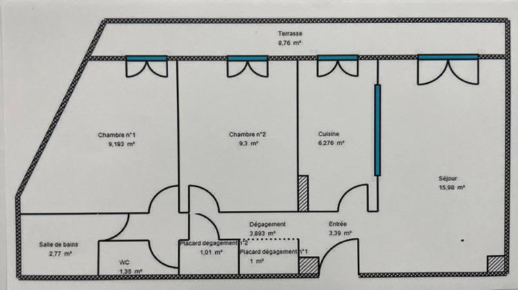 Ma-Cabane - Vente Appartement CAGNES-SUR-MER, 55 m²