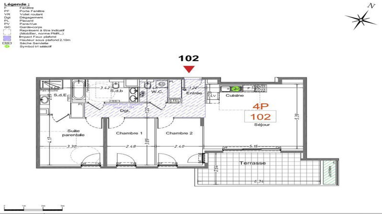 Ma-Cabane - Vente Appartement Cagnes-sur-Mer, 85 m²