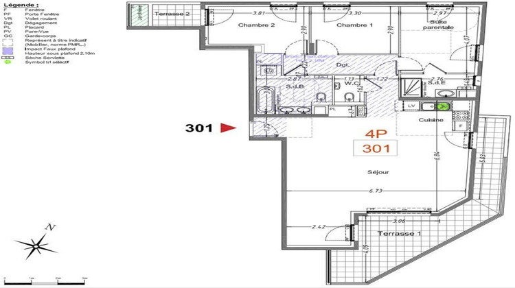 Ma-Cabane - Vente Appartement Cagnes-sur-Mer, 101 m²