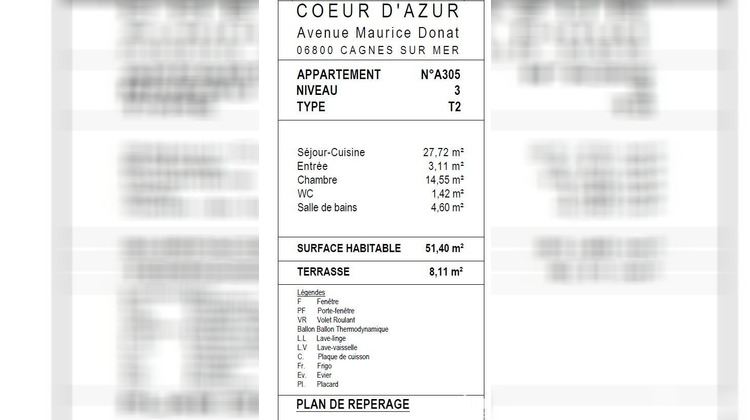 Ma-Cabane - Vente Appartement Cagnes-sur-Mer, 51 m²