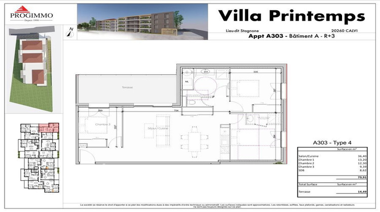 Ma-Cabane - Vente Appartement Calvi, 80 m²