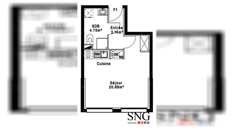 Ma-Cabane - Vente Appartement Cambrai, 28 m²