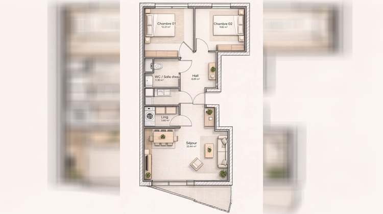 Ma-Cabane - Vente Appartement CAMIERS, 73 m²