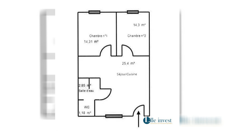 Ma-Cabane - Vente Appartement Camiers, 57 m²