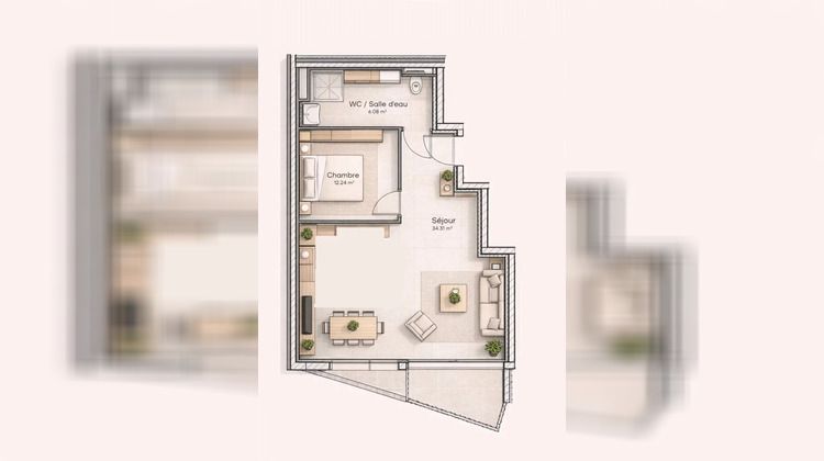 Ma-Cabane - Vente Appartement CAMIERS, 40 m²