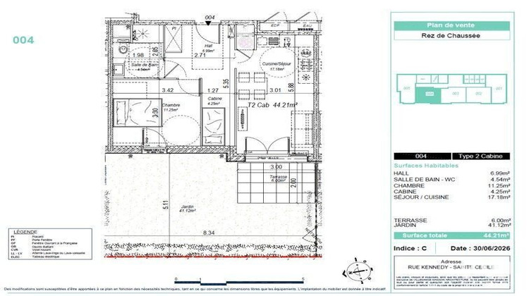 Ma-Cabane - Vente Appartement Camiers, 44 m²