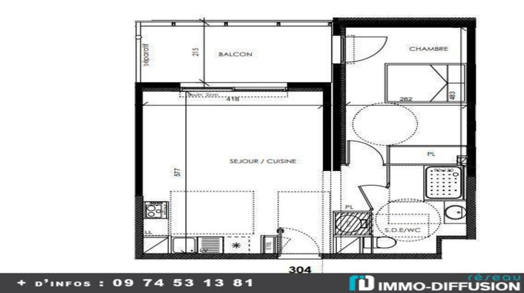 Ma-Cabane - Vente Appartement CANET EN ROUSSILLON, 46 m²