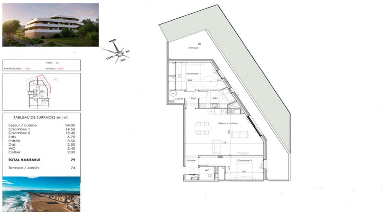 Ma-Cabane - Vente Appartement CANET EN ROUSSILLON, 79 m²