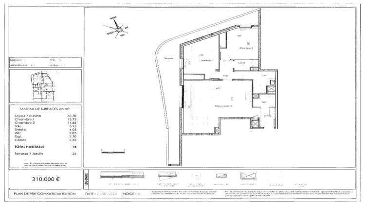 Ma-Cabane - Vente Appartement CANET EN ROUSSILLON, 74 m²