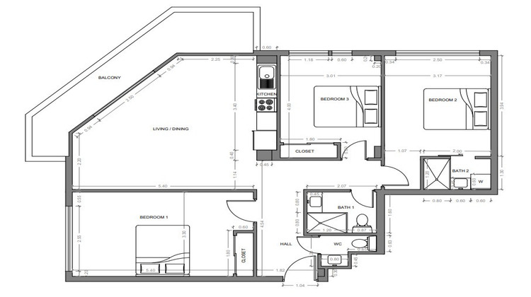 Ma-Cabane - Vente Appartement CANNES, 83 m²