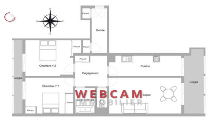 Ma-Cabane - Vente Appartement CANNES, 76 m²