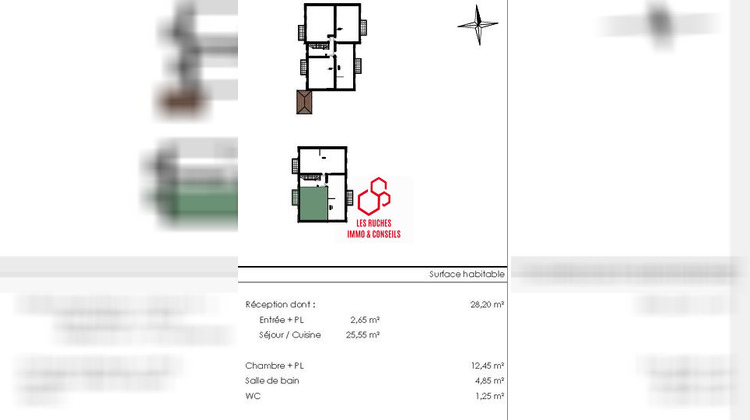 Ma-Cabane - Vente Appartement Cannes-Écluse, 46 m²