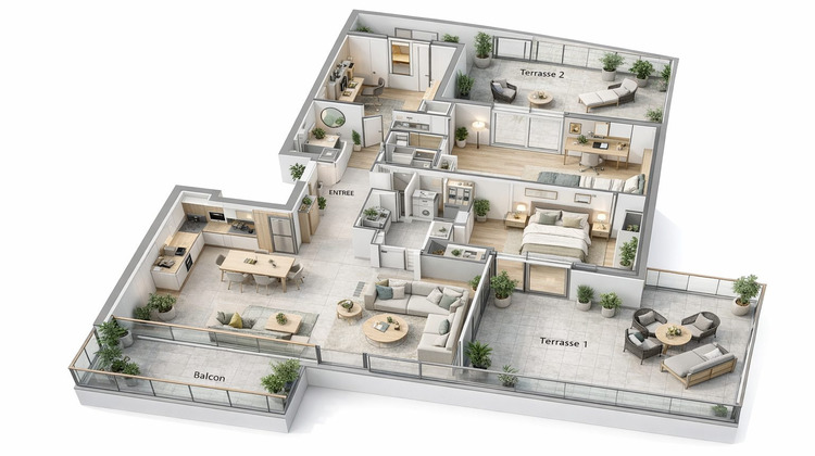 Ma-Cabane - Vente Appartement Cap-d'Ail, 112 m²