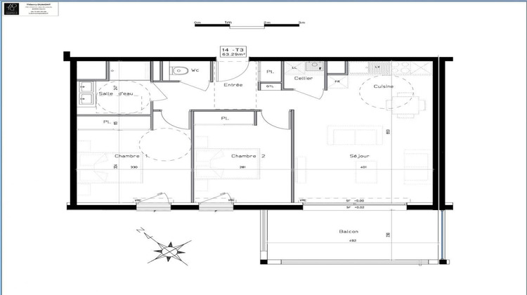 Ma-Cabane - Vente Appartement Capbreton, 63 m²