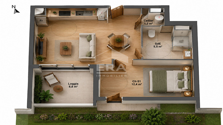 Ma-Cabane - Vente Appartement CAPBRETON, 41 m²