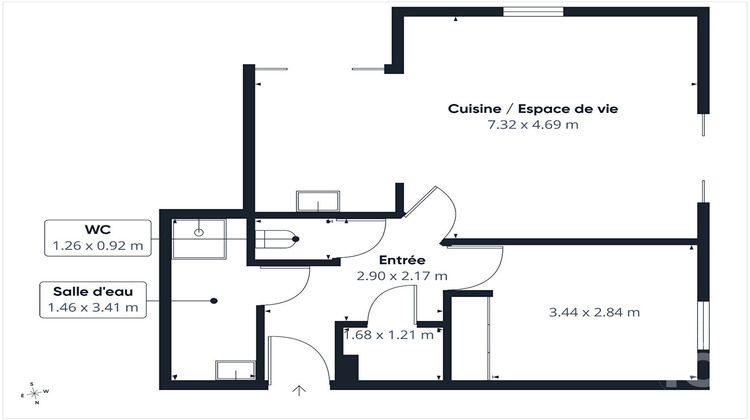 Ma-Cabane - Vente Appartement CARQUEFOU, 55 m²