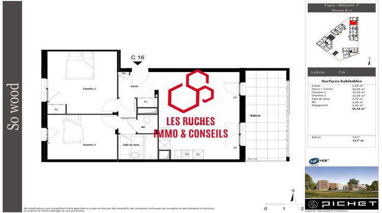 Ma-Cabane - Vente Appartement Carrières-sous-Poissy, 65 m²