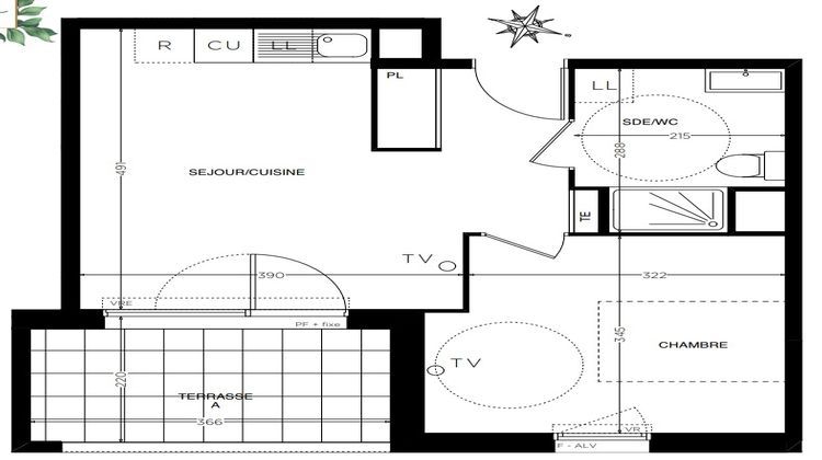 Ma-Cabane - Vente Appartement Castelnau-le-Lez, 39 m²