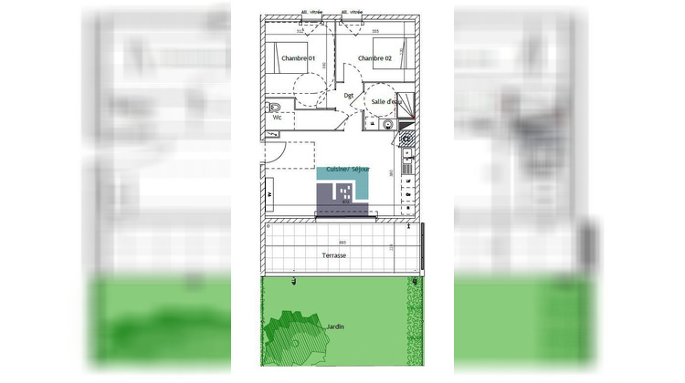 Ma-Cabane - Vente Appartement Castelnau-le-Lez, 56 m²