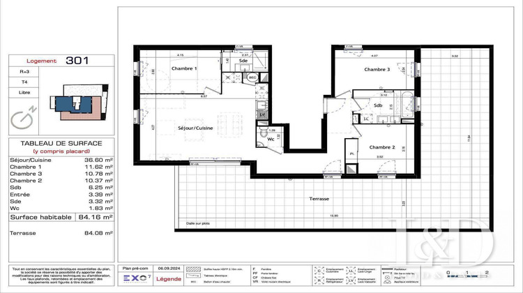 Ma-Cabane - Vente Appartement Castelnau-le-Lez, 84 m²