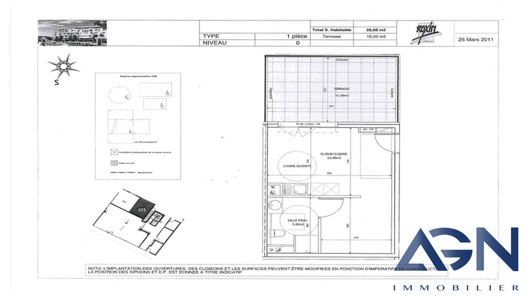 Ma-Cabane - Vente Appartement Castelnau-le-Lez, 29 m²