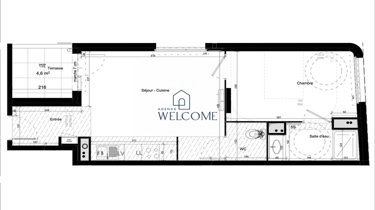 Ma-Cabane - Vente Appartement Castelnau-le-Lez, 45 m²