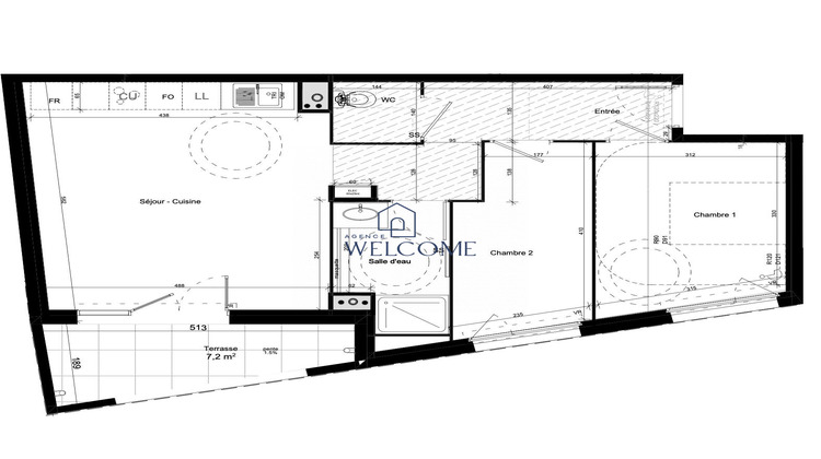 Ma-Cabane - Vente Appartement Castelnau-le-Lez, 62 m²