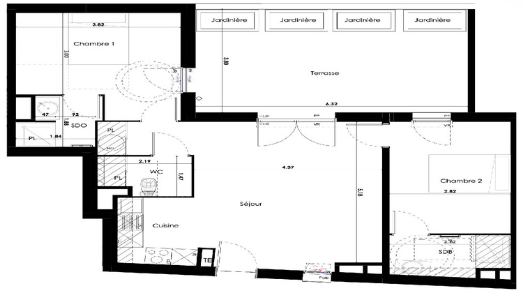 Ma-Cabane - Vente Appartement CASTELNAU LE LEZ, 64 m²