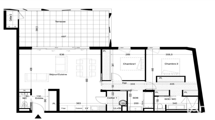 Ma-Cabane - Vente Appartement Castelnau-le-Lez, 88 m²