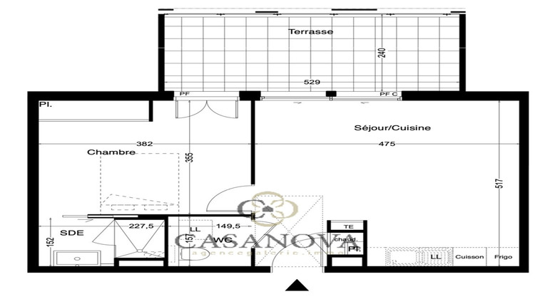 Ma-Cabane - Vente Appartement CASTELNAU LE LEZ, 43 m²