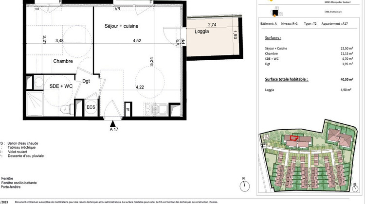 Ma-Cabane - Vente Appartement Castelnaudary, 40 m²