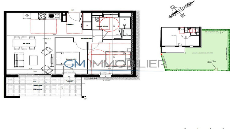 Ma-Cabane - Vente Appartement Castets, 62 m²