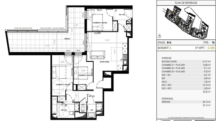 Ma-Cabane - Vente Appartement CASTRIES, 78 m²