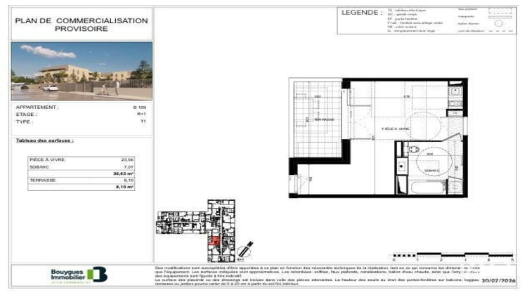 Ma-Cabane - Vente Appartement Castries, 30 m²