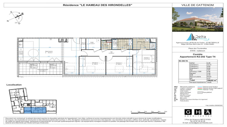 Ma-Cabane - Vente Appartement CATTENOM, 100 m²