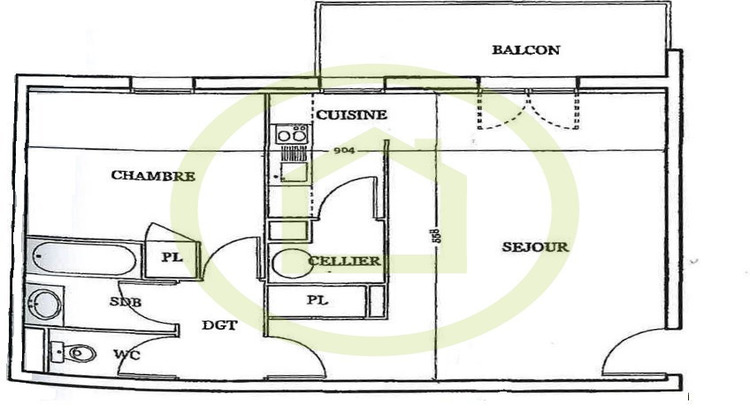 Ma-Cabane - Vente Appartement CAUDRY, 48 m²