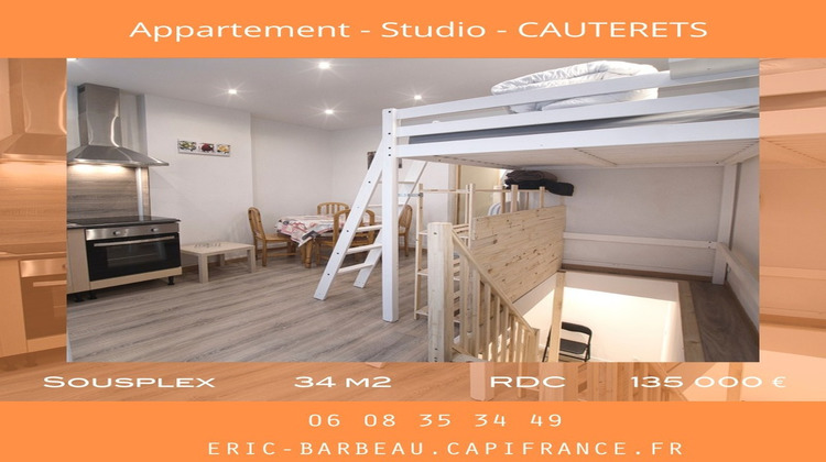 Ma-Cabane - Vente Appartement CAUTERETS, 36 m²
