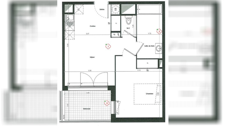 Ma-Cabane - Vente Appartement Cavaillon, 41 m²