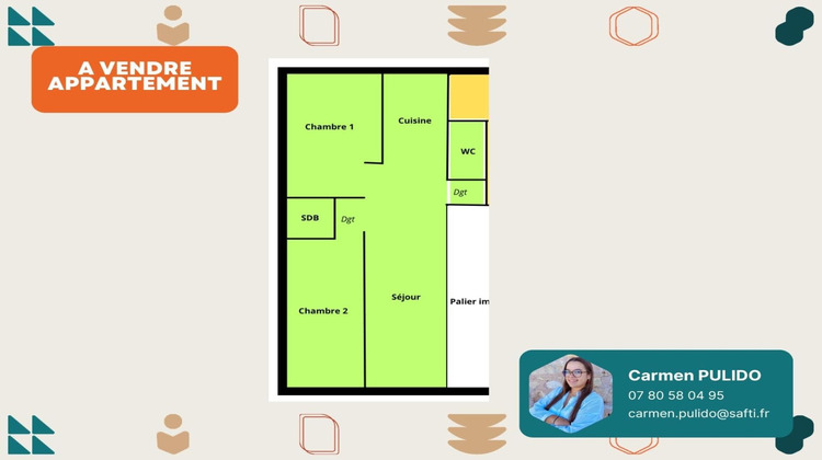 Ma-Cabane - Vente Appartement Cavignac, 46 m²