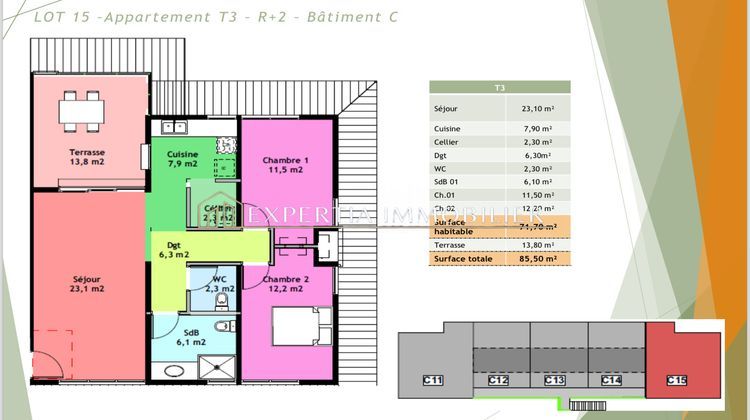 Ma-Cabane - Vente Appartement Cayenne, 71 m²