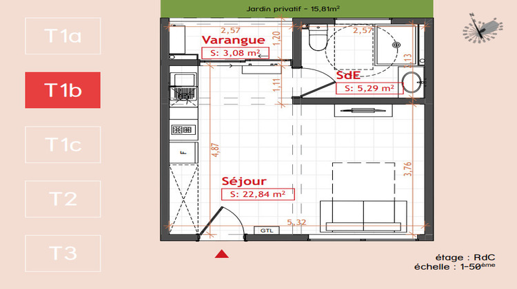 Ma-Cabane - Vente Appartement Cayenne, 28 m²