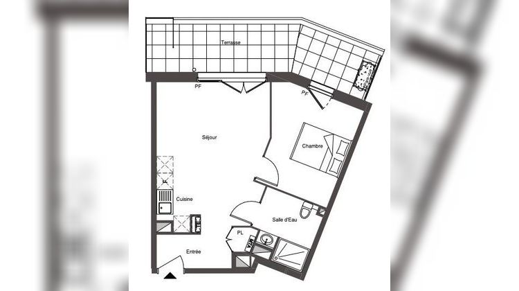 Ma-Cabane - Vente Appartement Cenon, 42 m²