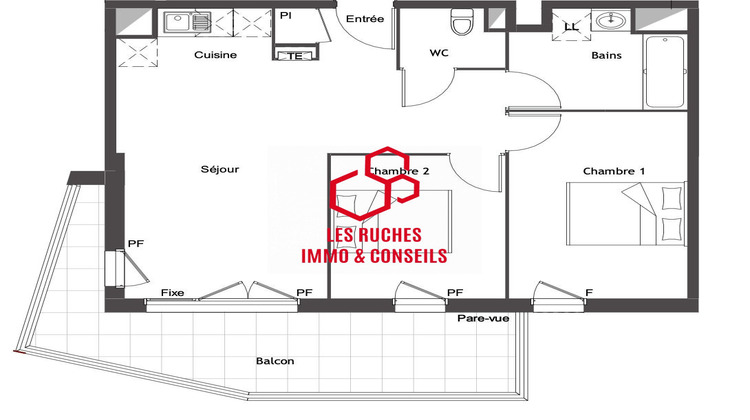 Ma-Cabane - Vente Appartement Cergy, 56 m²