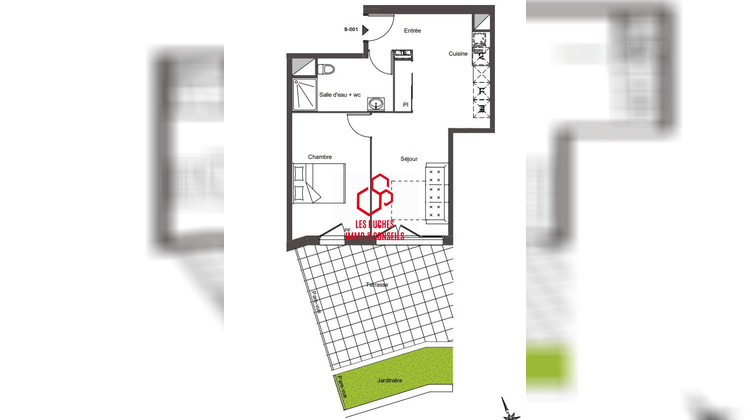 Ma-Cabane - Vente Appartement Cergy, 45 m²